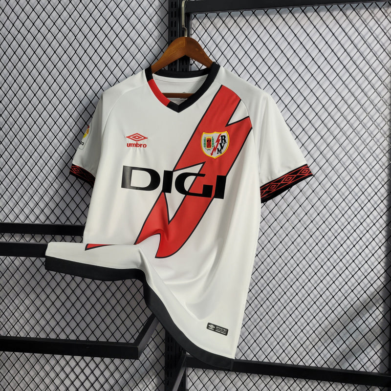 CAMISA DO RAIO VALLECANO 22/23 BRANCO