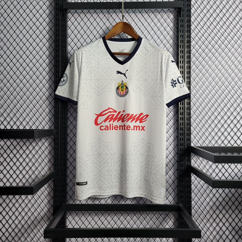 CAMISA DO CHIVAS DE GUADALAJARA 22/23 BRANCO