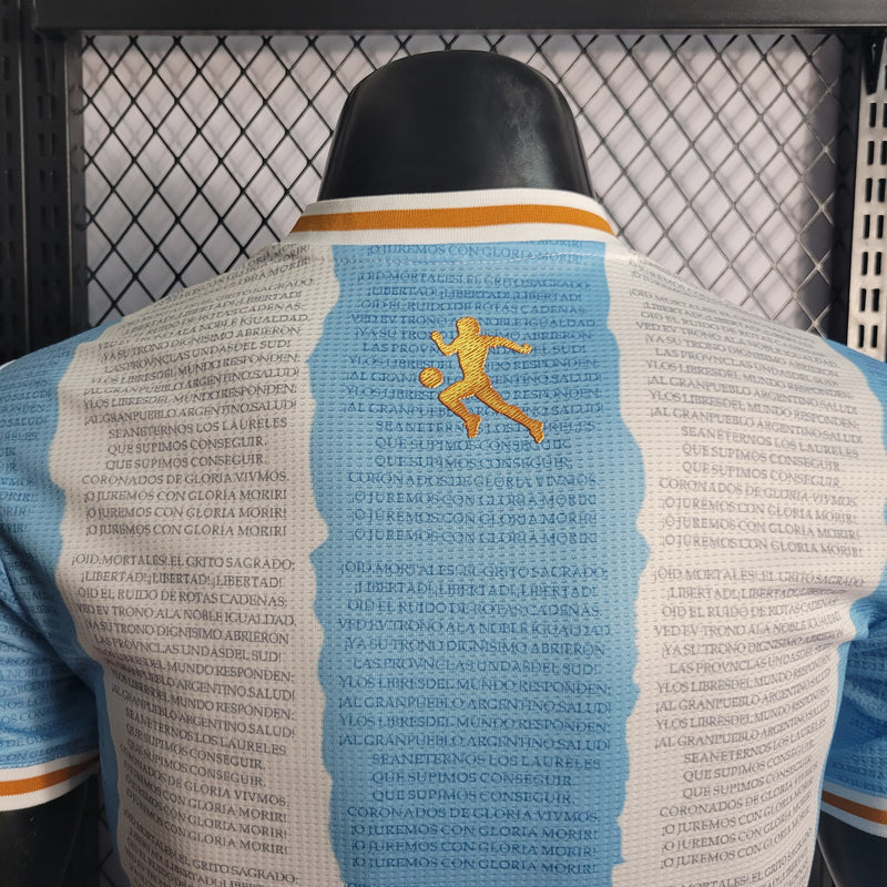 CAMISA DA SELEÇÃO DA ARGENTINA 22/23 COMEMORATIVA VERSÃO PLAYER