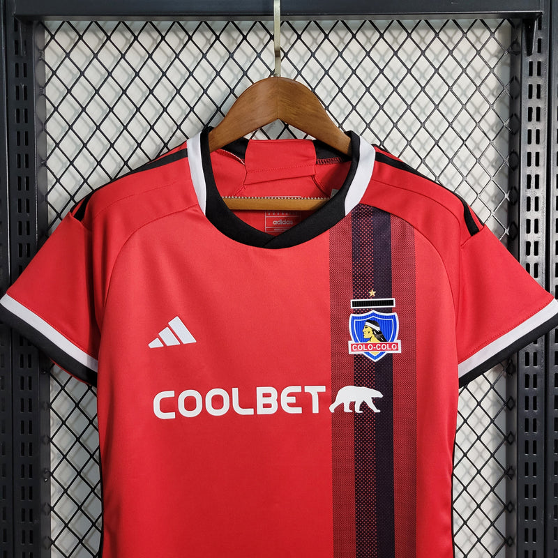 CAMISA FEMININA DO COLO COLO 23/24 VERMELHO