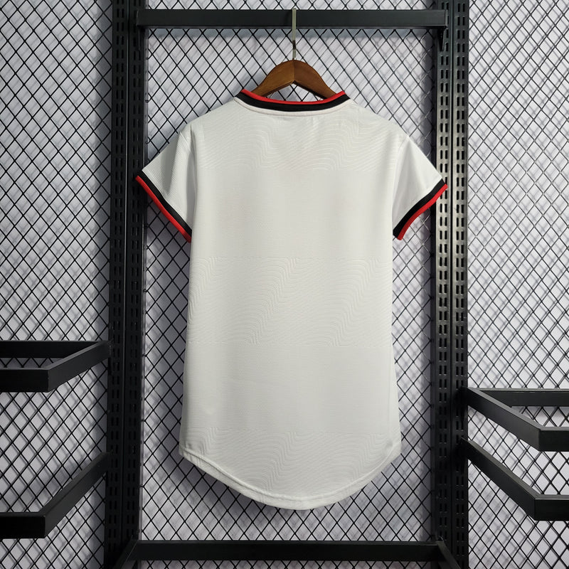 CAMISA FEMININA DO FLAMENGO II 22/23 BRANCO