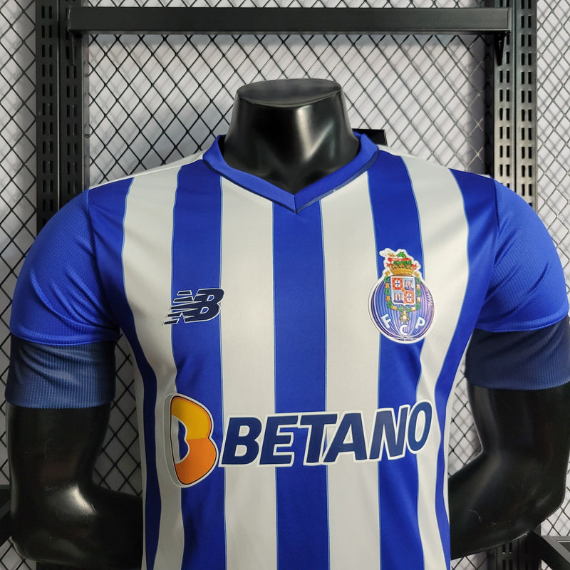 CAMISA DO PORTO 22/23 AZUL E BRANCO VERSÃO PLAYER