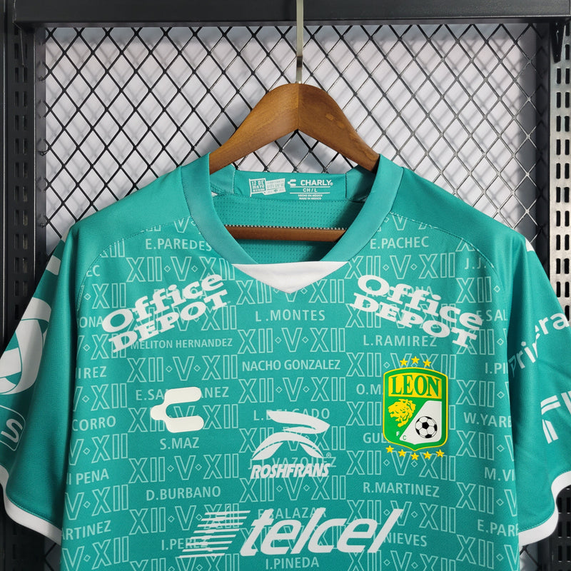 CAMISA DO LEON 22/23 GREEN EDIÇÃO ESPECIAL