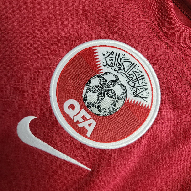 CAMISA DA SELEÇÃO DO QATAR 22/23 RED