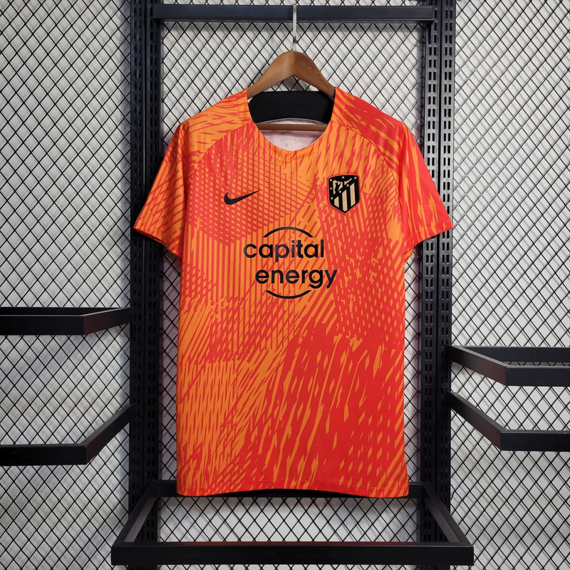 CAMISA DO ATLETICO DE MADRID 22/23 LARANJA TREINO