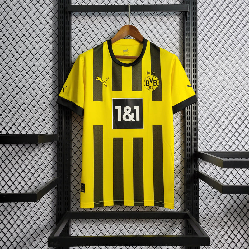 CAMISA DO BORUSSIA DORTMUND 22/23 AMARELO