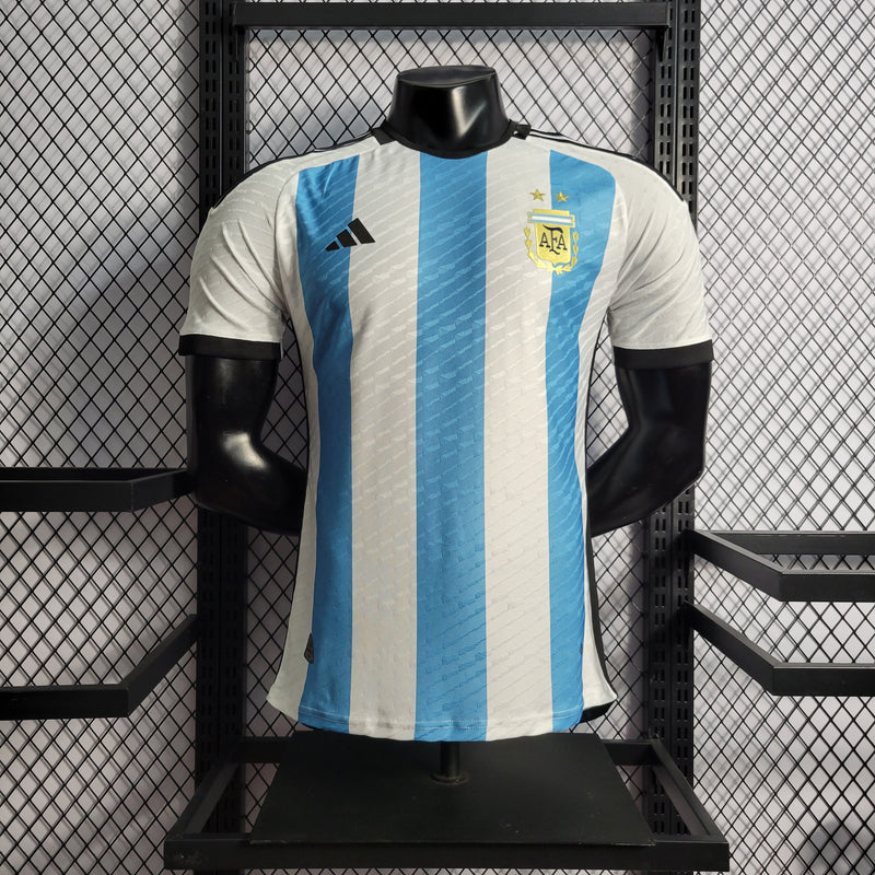 CAMISA DA SELEÇÃO DA ARGENTINA 22/23 TRADICIONAL VERSÃO PLAYER