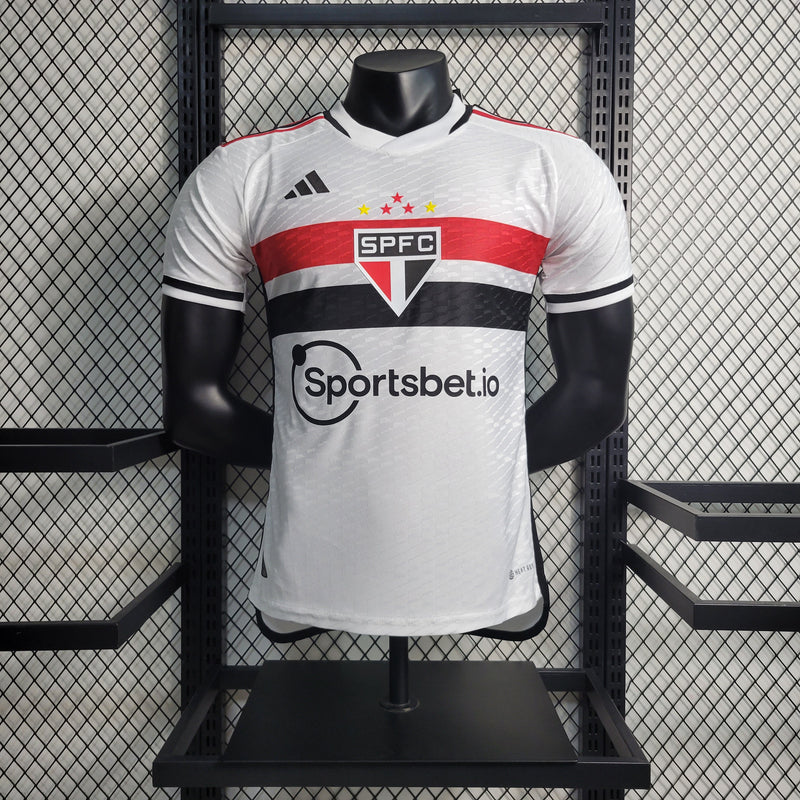 CAMISA DO SÃO PAULO 23/24 BRANCO VERSÃO PLAYER