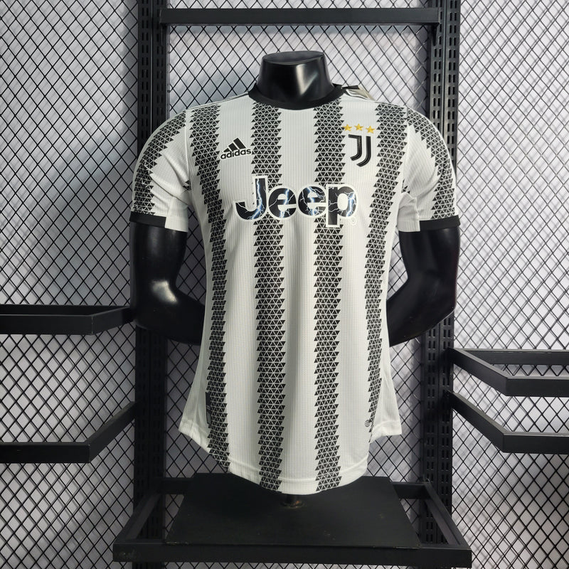 CAMISA DA JUVENTUS 22/23 TRADICIONAL 2 VERSÃO PLAYER