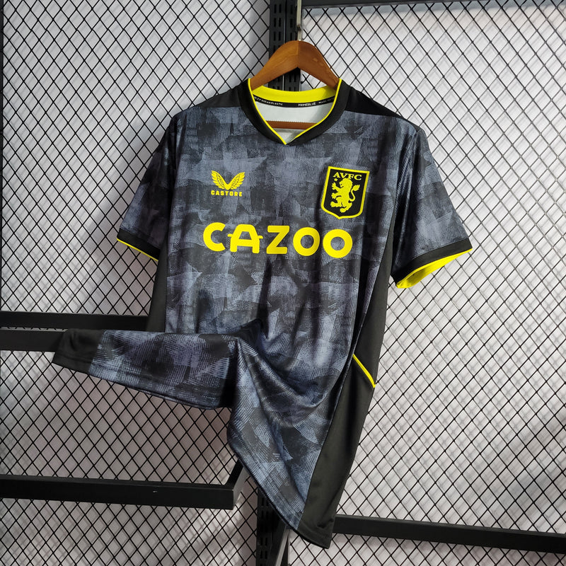 CAMISA DO ASTON VILA 22/23 BLACK