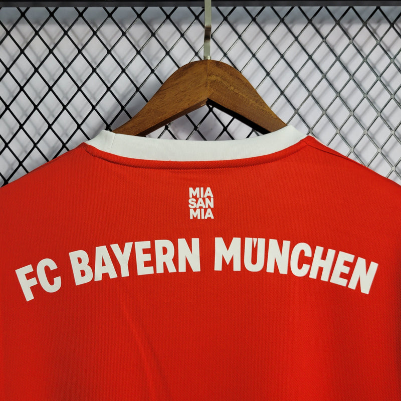 CAMISA DO BAYERN MUNCHEM 22/23 VERMELHO