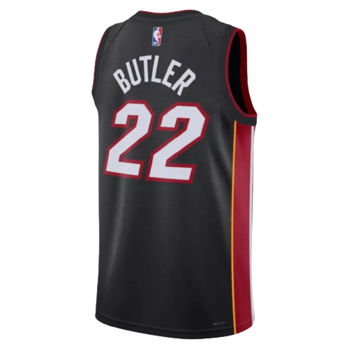 Regata Miami Heat -Jimmy Butler - 2022/23 Swingman Jersey - Preta