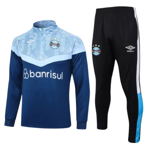 Conjunto de Treino Grêmio - Masculino - Azul Marinho