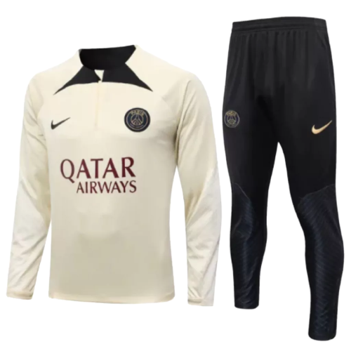 Conjunto de Treino PSG - Masculino - Beje